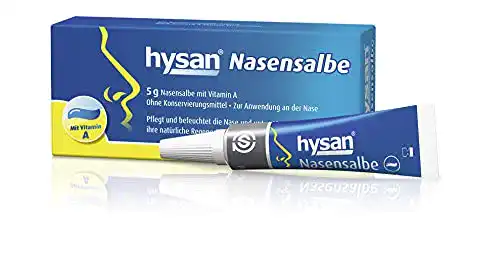 Die beste Nasensalben Hysan Nasensalbe - pflegende Nasensalbe 5 g 2026 Test Bestseller Nasensalben Hysan Nasensalbe – pflegende Nasensalbe 5 g
