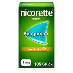 Nikotinkaugummi Nicorette Kaugummi 2mg freshfruit