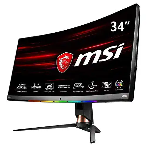 Die beste MSI-Monitor MSI Optix MPG341CQR-009, 34 Zoll, Ultrawide Curved 2026 Test Bestseller MSI-Monitor MSI Optix MPG341CQR-009, 34 Zoll, Ultrawide Curved