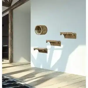 Katzen-Kletterwand animal-design, Reka 4-teilig Kletterpark
