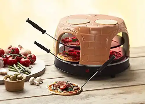 Pizza-Raclette Emerio Pizzaofen, PIZZARETTE das Original