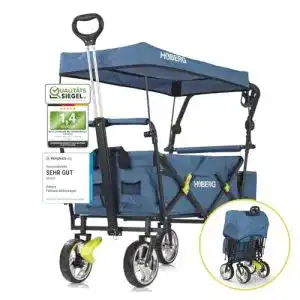 Bollerwagen mit Dach Hoberg Faltbarer Premium-Bollerwagen inkl. Dach