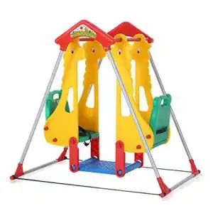 Doppelschaukel Baby Vivo Kinderschaukel Spielplatzschaukel