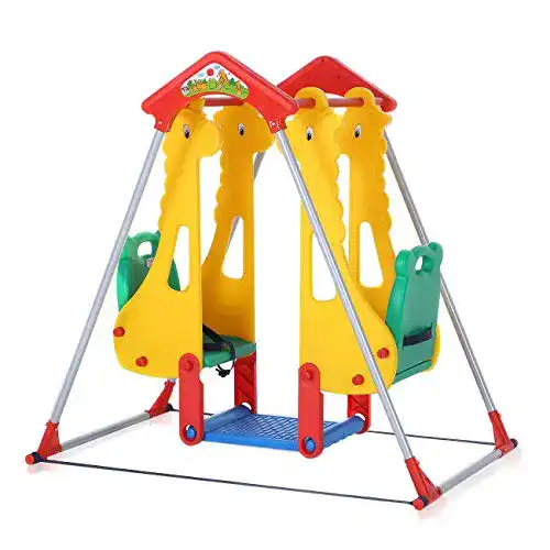 Doppelschaukel Baby Vivo Kinderschaukel Spielplatzschaukel