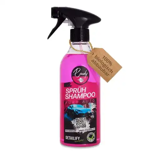 Autowäsche ohne Wasser Detailify Sprühshampoo Roady