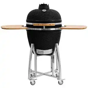 Kugelgrill BBQ-Toro Kamado Grill Holzkohlegrill Kuro Ø 52 cm