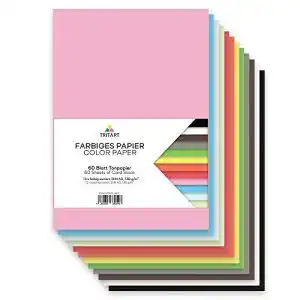 Buntes Papier Tritart Buntpapier A3 130g /m² 60 Blatt
