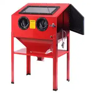 Sandstrahlgerät Trad4U Sandstrahlkabine Sandstrahler 220L