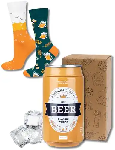 Lustige Socken soxo Dose Socken Herren Bier Geschenke Für Männer