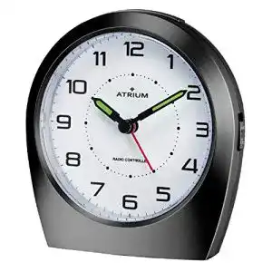 Absolut geräuschloser Wecker Atrium Funkwecker Analog Quarz ohne