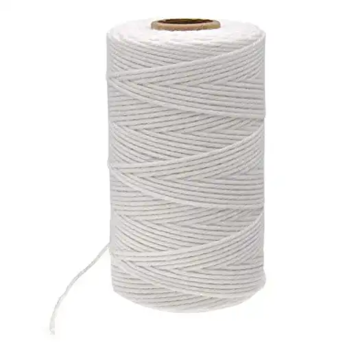 Bindfaden G2PLUS Weiß Bäcker Bindfäden, 100M Baumwolle Schnur, 2MM