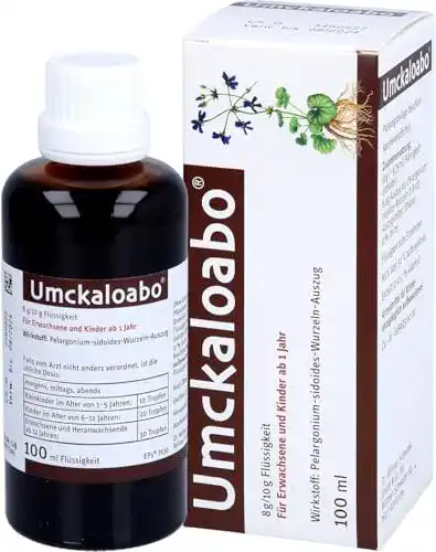 Hustensaft Umckaloabo Tropfen – Pflanzliches Anti-Infektivum
