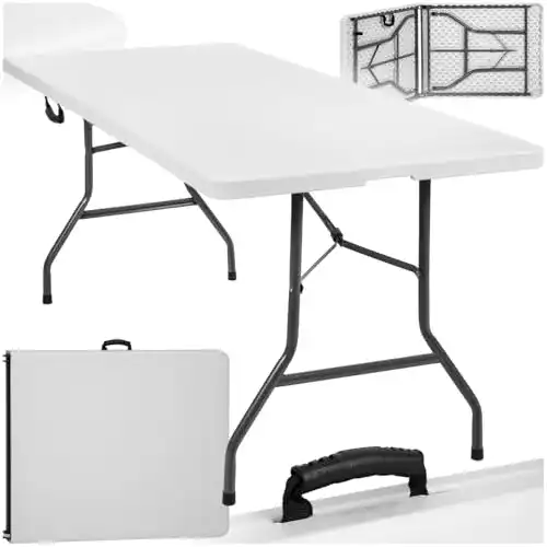 Bierzelttisch TecTake Klapptisch Campingtisch 183x76x74cm