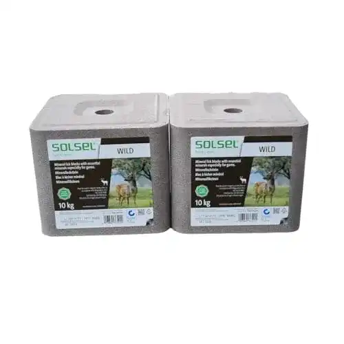 Die beste Salzleckstein Solsel Wildleckstein 20 kg ÖKO Mineral für Hochwild 2026 Test Bestseller Salzleckstein Solsel Wildleckstein 20 kg ÖKO Mineral für Hochwild