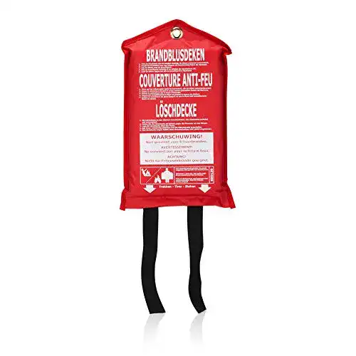 Löschdecke Smartwares BBD130 Feuer – 1 x 1 Meter