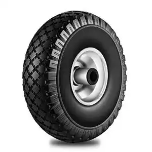 Schubkarrenrad Vollgummi YAOBLUESEA, Φ260mm 3.00-4 PU Rad