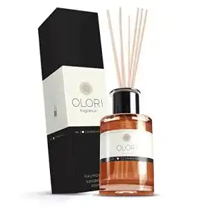 Raumduft Olori mit Stäbchen, Sandelholz, 200 ml, Diffuser