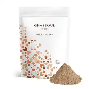 Wascherde Saharashop 1 kg Ghassoul/Rhassoule Pulver, Lavaerde