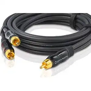 Oehlbach-Cinch-Kabel Oehlbach BOOOM 300 Subwoofer Y-Cinch