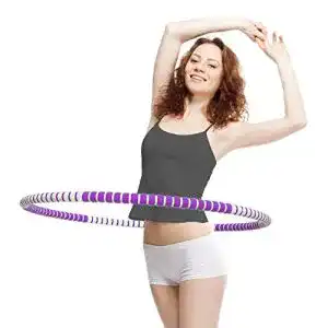 Hula-Hoop-Reifen 1,5 kg KINBETA Hula Hoop, Hula Hoop Reifen Erwachsene Zur Gewichtsreduktion und Massage