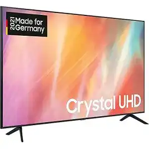 85-Zoll-Fernseher Samsung Crystal UHD 4K TV, HDR, Q-Symphony
