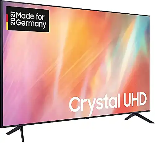 85-Zoll-Fernseher Samsung Crystal UHD 4K TV, HDR, Q-Symphony