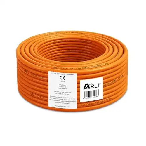 Cat-7-Verlegekabel ARLI CAT 7 Verlegekabel 100m Netzwerkkabel