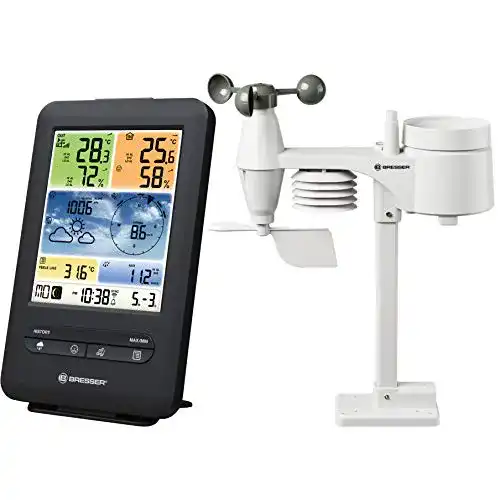 Wetterstation WLAN Bresser Wetterstation Funk mit Außensensor