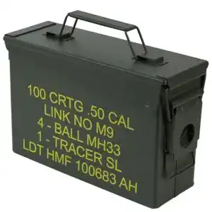 Munitionskiste HMF 70010 , US Ammo Box, Metallkiste