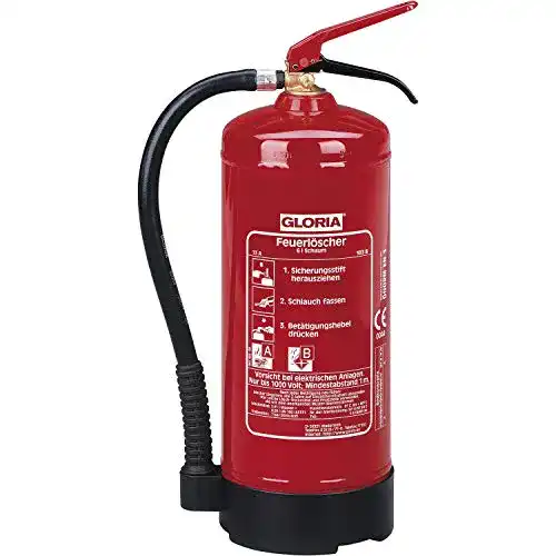 Die beste Gloria-Feuerlöscher Gloria Schaumlöscher SD6, Stahlblech lackiert 2026 Test Bestseller Gloria-Feuerlöscher Gloria Schaumlöscher SD6, Stahlblech lackiert