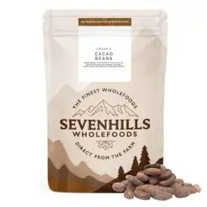 Kakaobohnen sevenhills wholefoods Roh Bio 500g