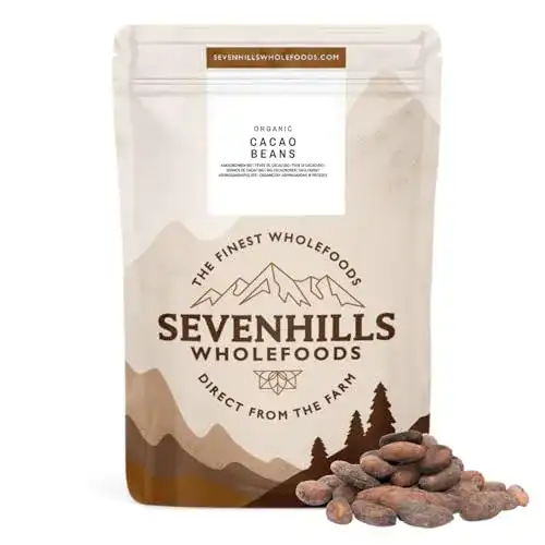 Kakaobohnen sevenhills wholefoods Roh Bio 500g