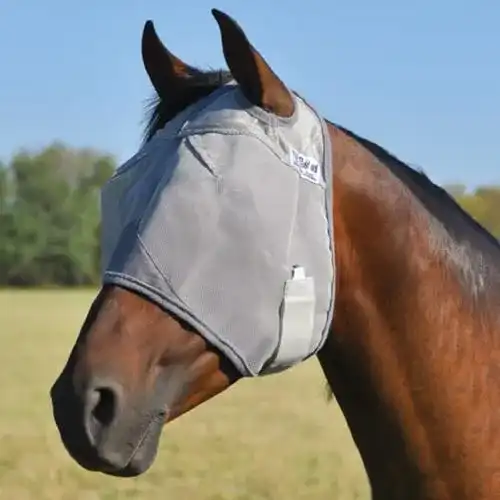 Fliegenmaske Pferd Cashel Crusader Fly Mask UV-Schutz