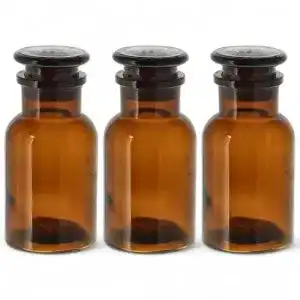 Apothekerflasche GMMH 3 x Weithalsflasche Apothekerglas