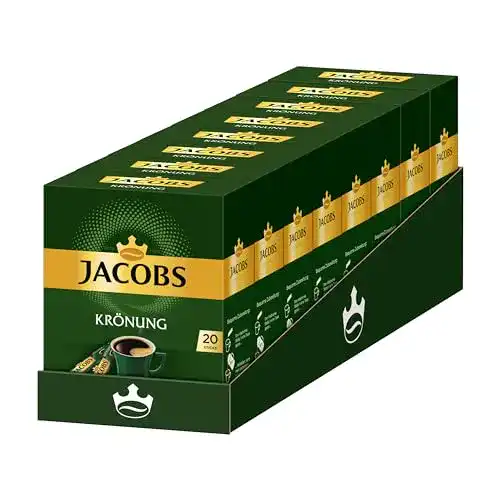 Kaffee-Sticks Jacobs löslicher Kaffee Krönung, 160 Kaffee Sticks