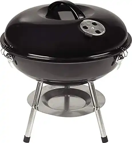 Mini-Kugelgrill ACTIVA Grill Holzkohlegrill Rundgrill mit Deckel