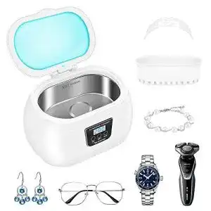 Ultraschallreiniger Schmuck VEEAPE 600ml mit Uhrenhalter