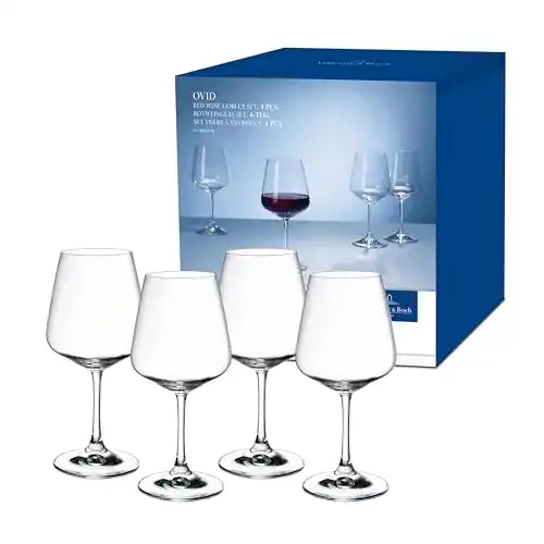 Rotweingläser Villeroy & Boch, Ovid Rotweinglas-Set, 4 tlg.