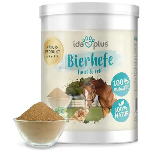 Bierhefe-Hund Ida Plus – Reines Bierhefe-Pulver – 500g