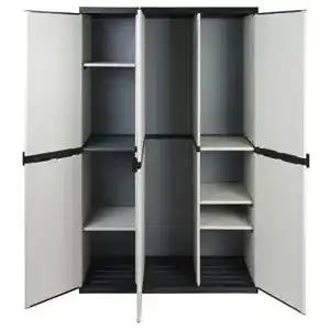 Kunststoffschrank Kreher Modularer Universal mit DREI Türen