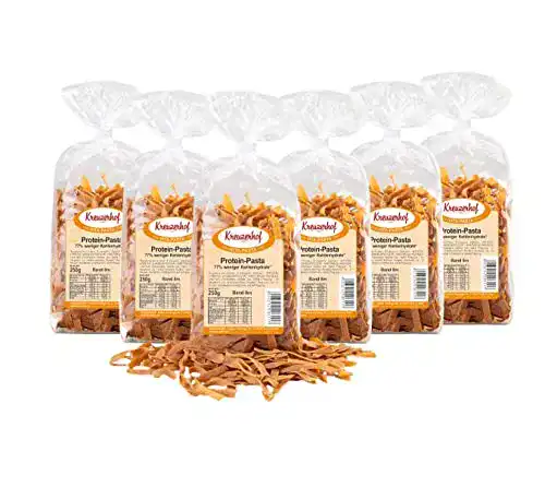 Low-Carb-Nudeln Kreuzerhof Protein Pasta – vegan, 6x250g