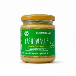 Cashewmus ecoterra Bio 100% Cashewkerne vegan 250 g