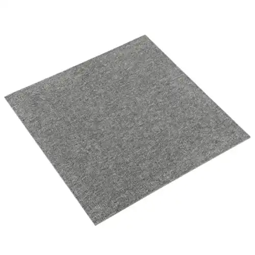 Teppichfliesen vidaXL 20x Selbstliegend Bodenbelag 5m² 50x50cm