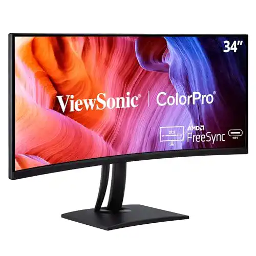 HDR-Monitor ViewSonic ColorPro VP3481A, 34 Zoll Fotografen