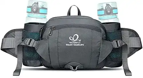 Trinkgürtel WATERFLY Gürteltasche mit Flaschenhalter, Gurt