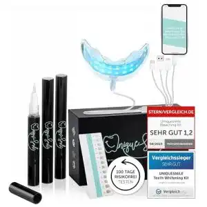 Bleaching-Gel UniqueSmile Hochwertiges Teeth whitening Kit
