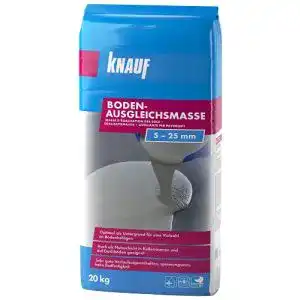 Ausgleichsmasse Knauf 125265 20 kg Boden, Fließ-Spachtel 20-kg