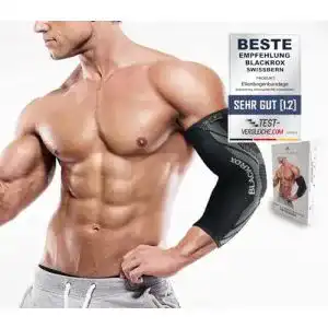 BLACKROX Ellenbogenbandage Swiss Bern