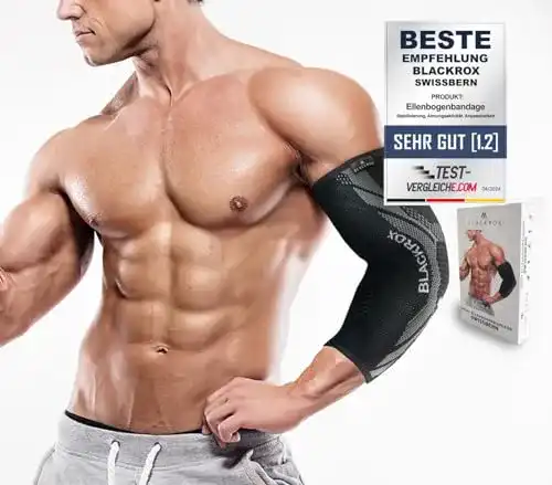 Die beste BLACKROX Ellenbogenbandage Swiss Bern 2026 Test Bestseller BLACKROX Ellenbogenbandage Swiss Bern