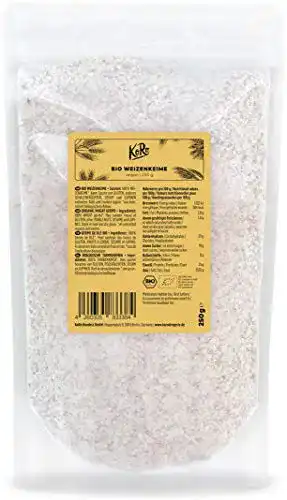 Weizenkeime KoRo – Bio 250 g – Vegan Hoher Eiweißgehalt